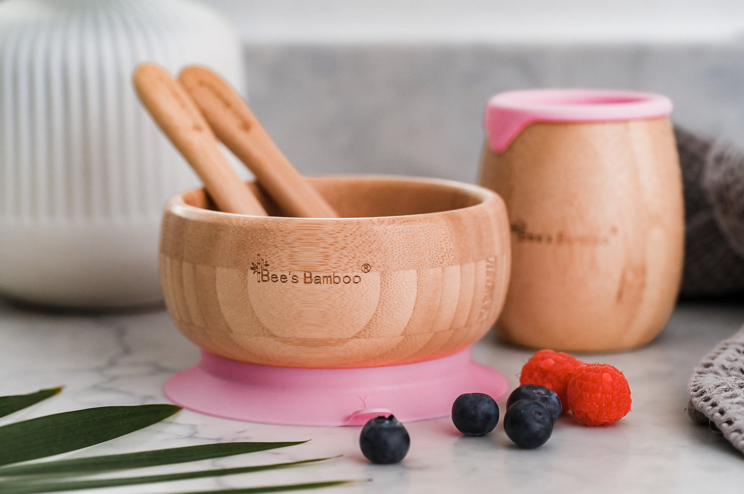 Bees Bamboo 5 Pc Weaning Set